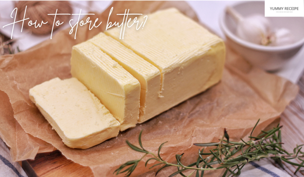 store butter
