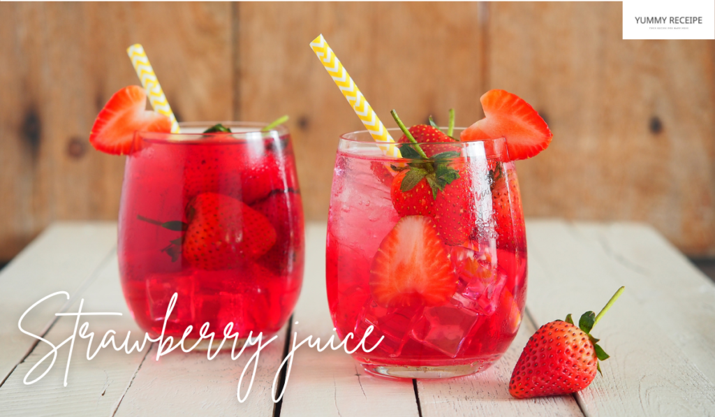 strawberry juice recipes