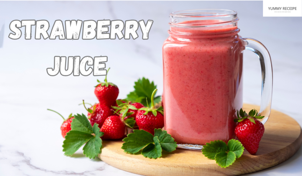strawberry juice recipes