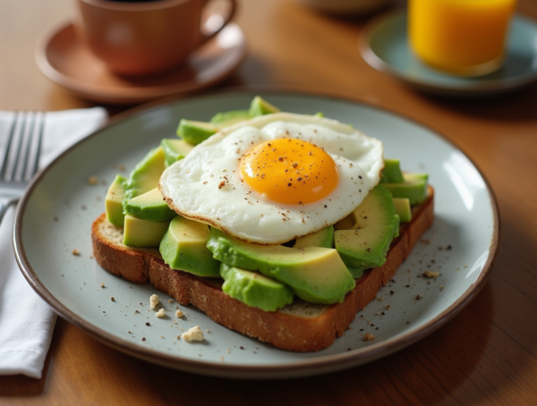 Egg-Topped Avocado Toast