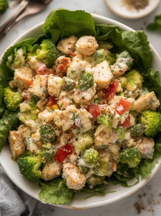 chicken salad chick broccoli salad recipe