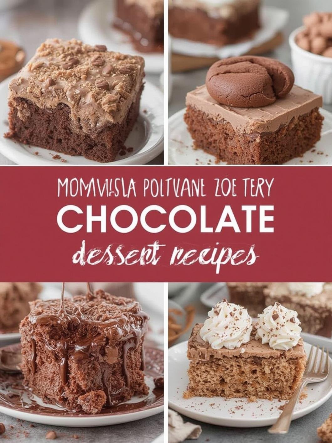 easy chocolate dessert recipes